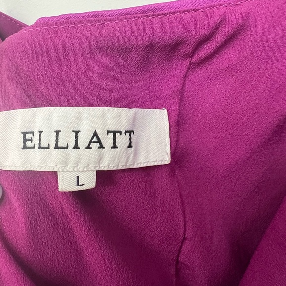 Elliatt Camo Dress in Fuschia | Size Large - Picture 5 of 7